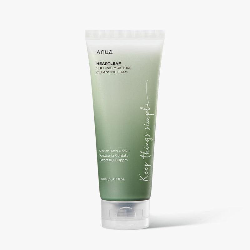 Anua Heartleaf Succinic Moisture Cleansing Foam 150ml - K-beauty