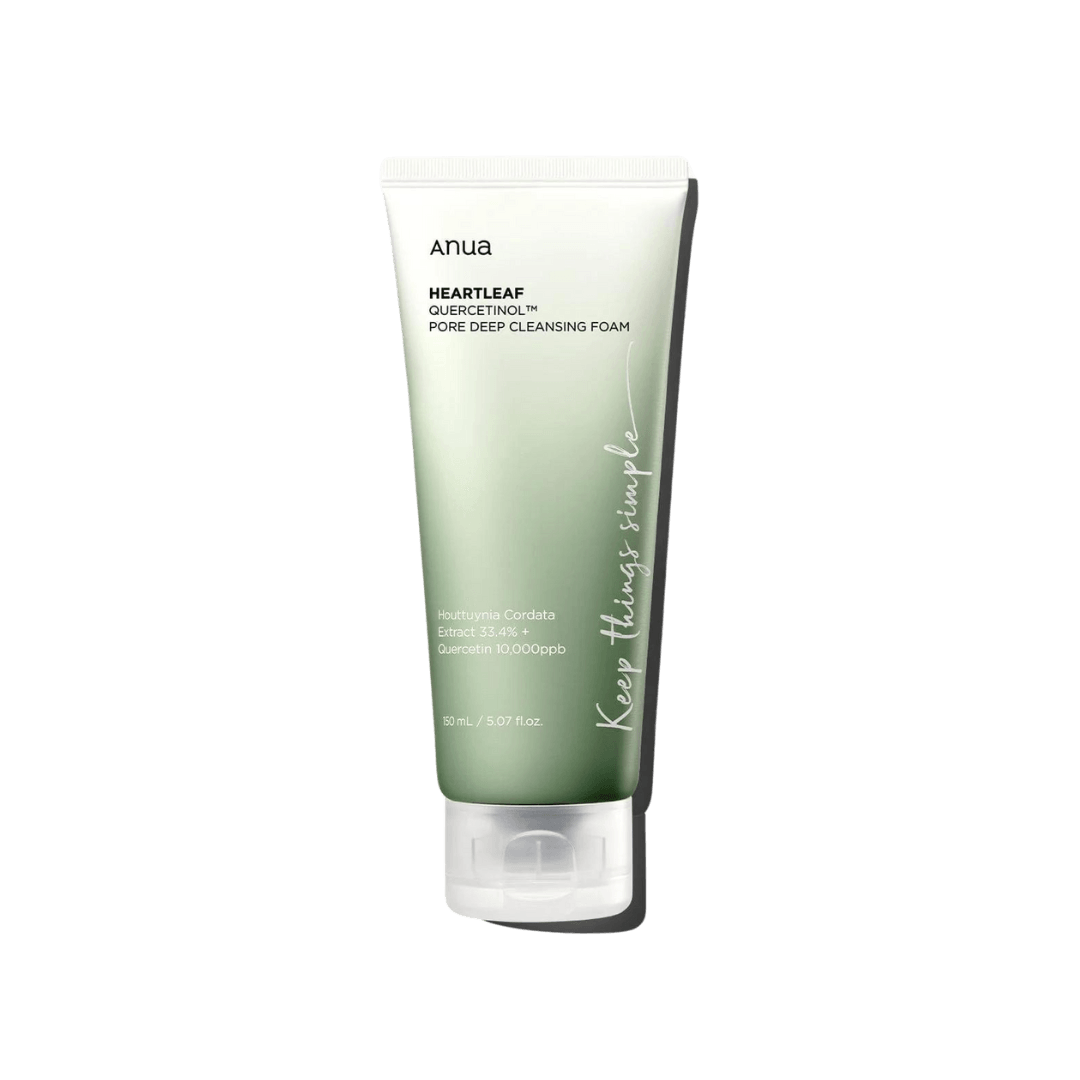 Anua Heartleaf Quercetinol Pore Deep Cleansing Foam 150ml - K-beauty